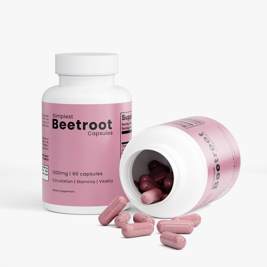 Beetroot - Boost Circulation and Endurance Naturally - Without Stimulants or Synthetic Additives