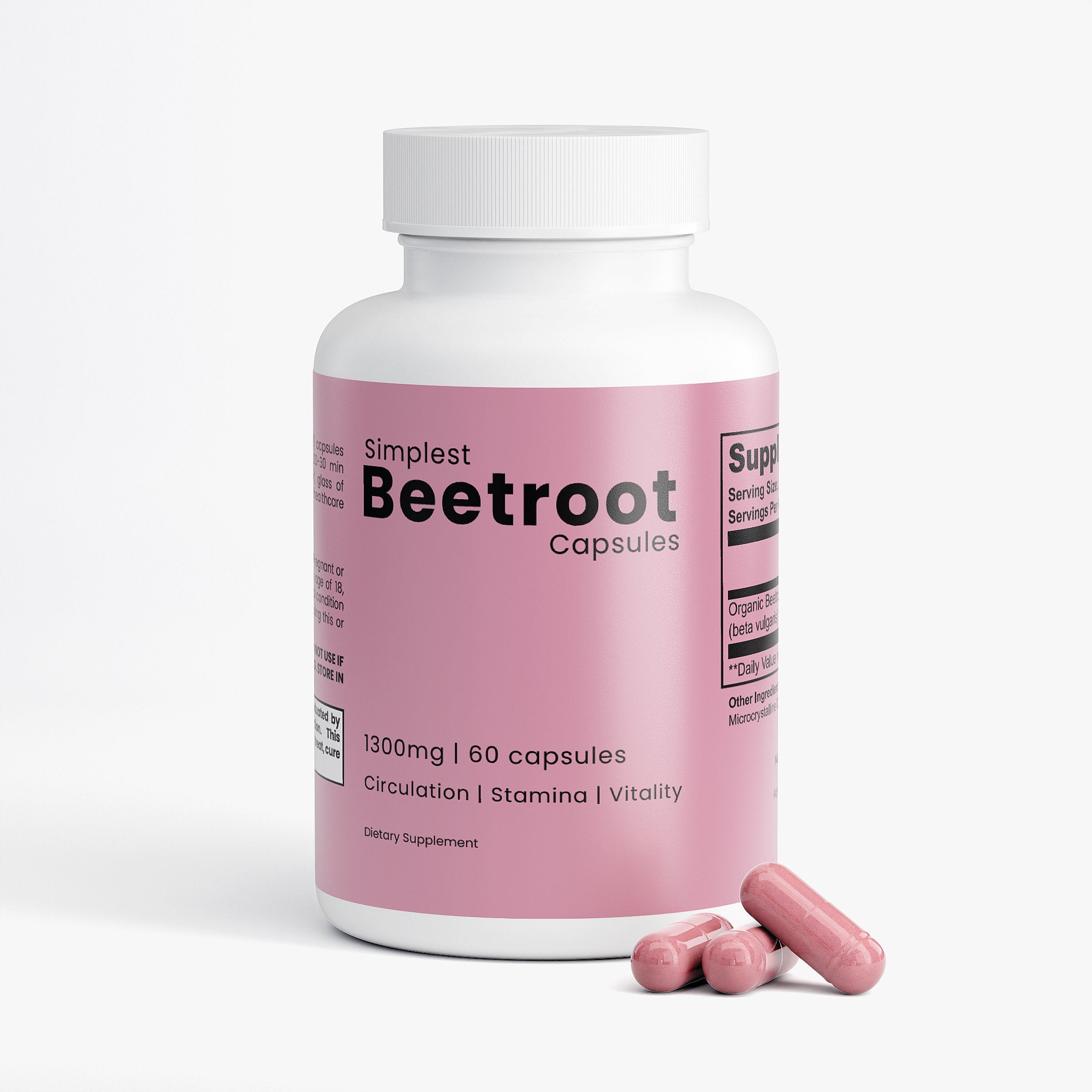 Beetroot - Boost Circulation and Endurance Naturally - Without Stimulants or Synthetic Additives