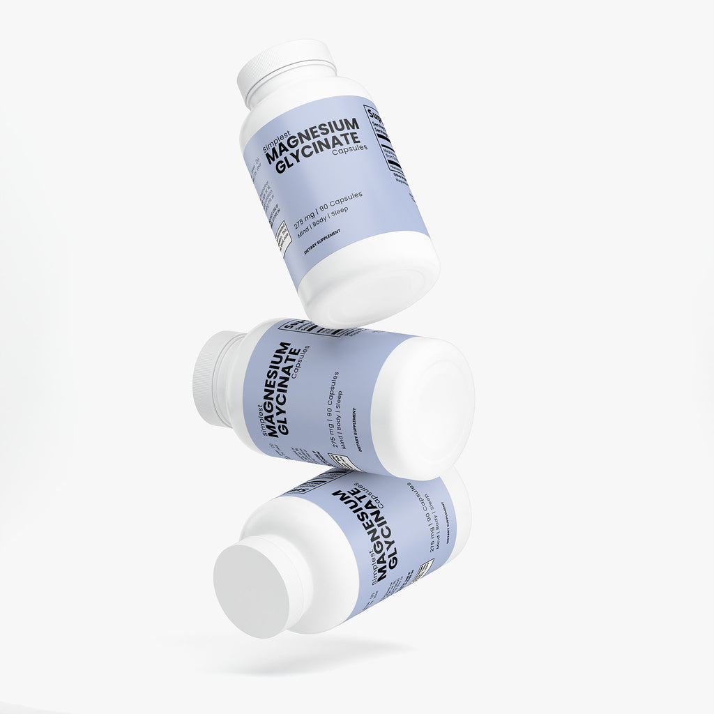 Magnesium Glycinate - Relax Your Muscles and Improve Sleep Quality - Without Next-Day Grogginess