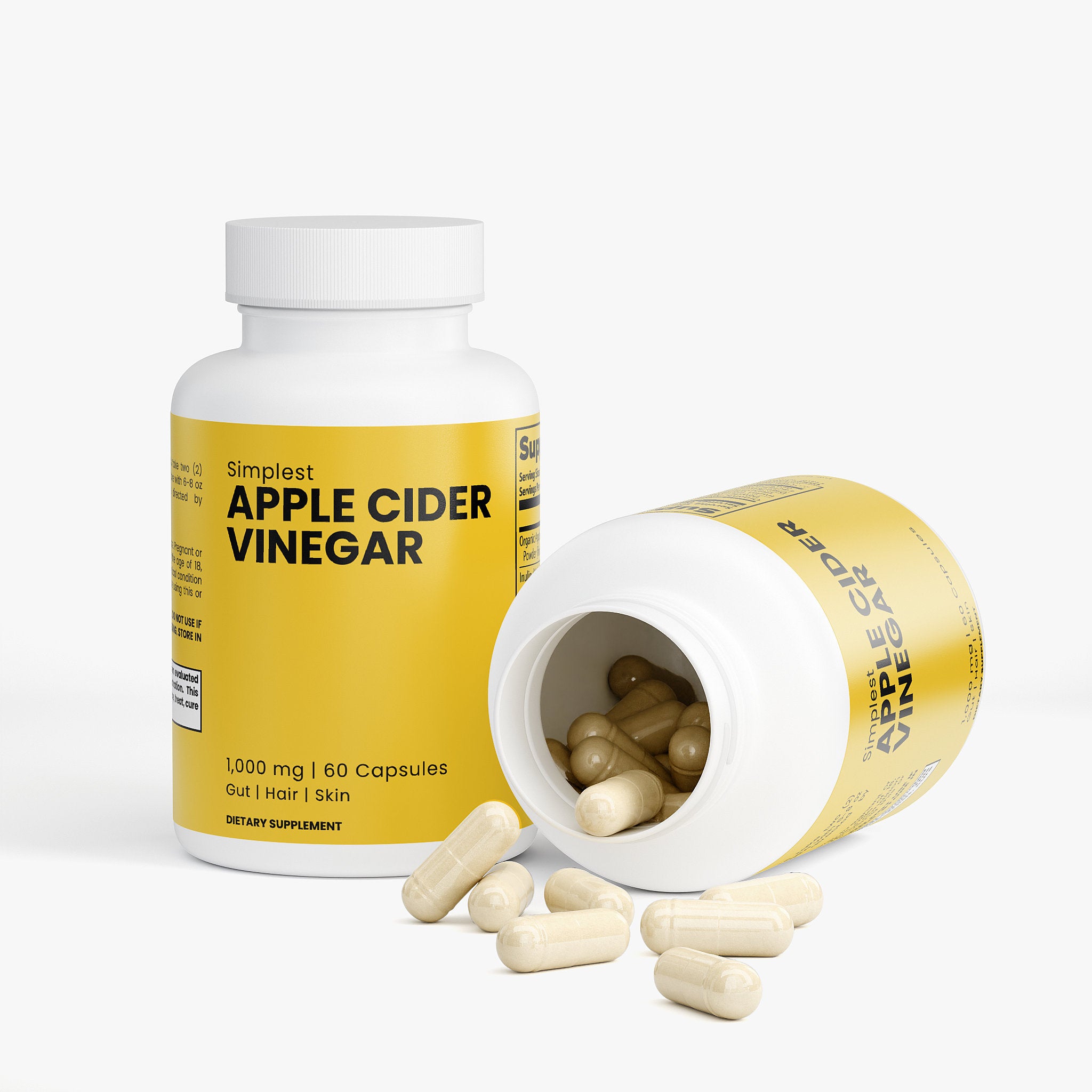 Apple Cider Vinegar - Support Digestion and Metabolism Daily - Without the Harsh Acidity