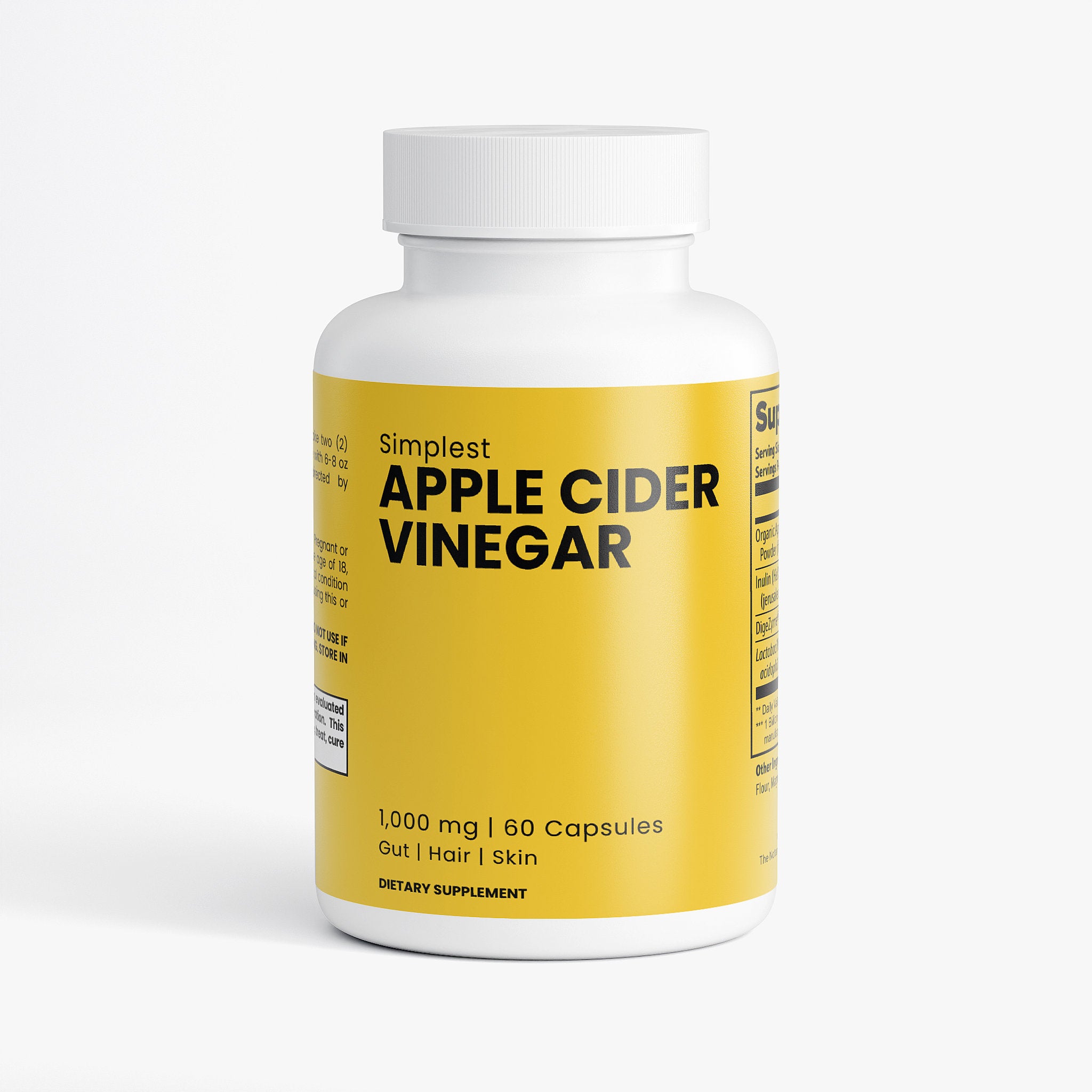 Apple Cider Vinegar - Support Digestion and Metabolism Daily - Without the Harsh Acidity