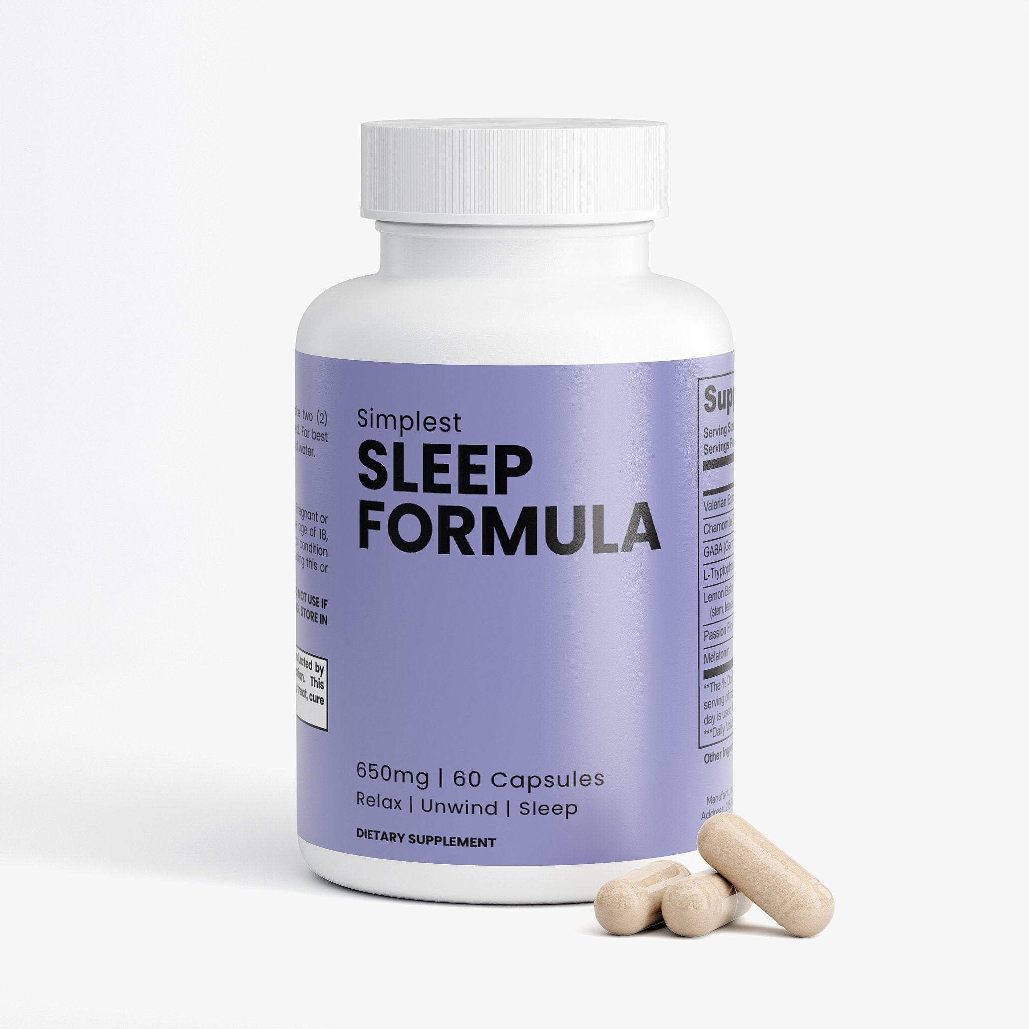 Sleep Formula - Fall Asleep Faster and Wake Up Refreshed - Without Dependency or Grogginess