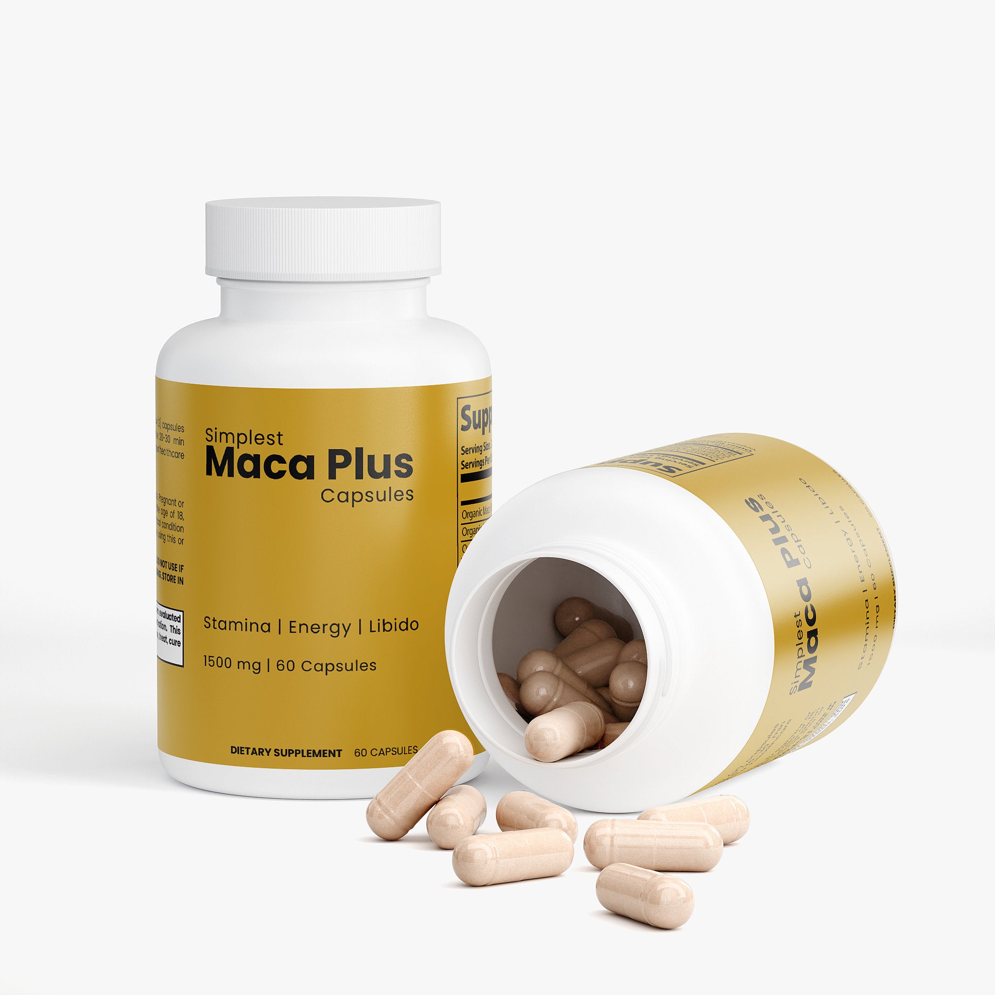 Maca Plus - Feel Stable Energy and Hormonal Balance - Without Stimulants or Crashes