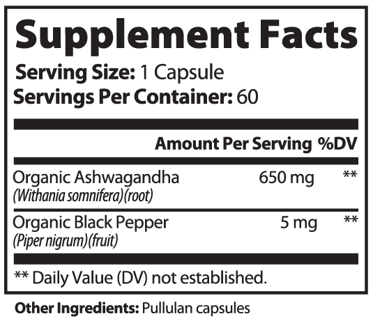 Ashwagandha - Calm Your Stress and Restore Balance - Without Sedation or Brain Fog