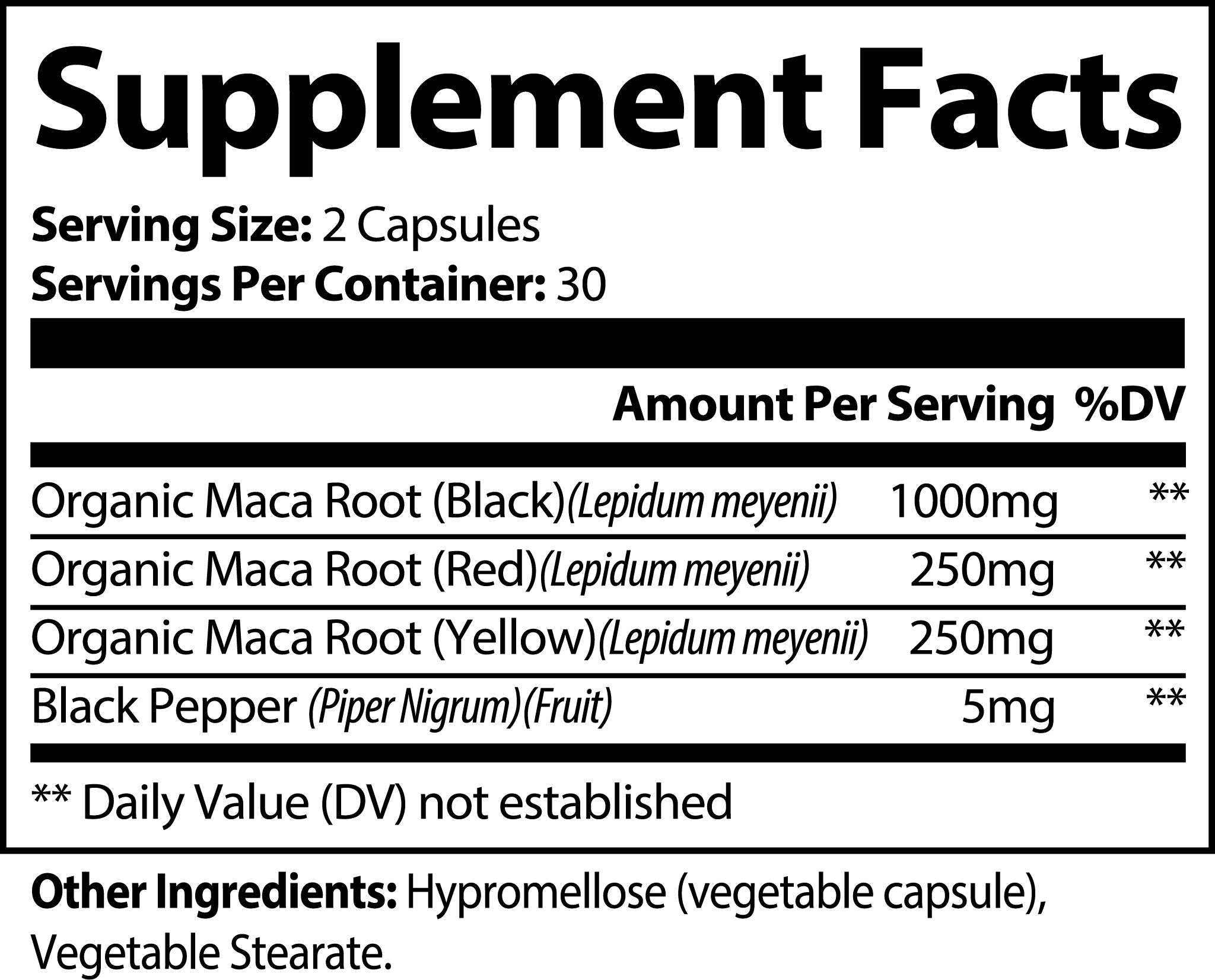 Maca Plus - Feel Stable Energy and Hormonal Balance - Without Stimulants or Crashes