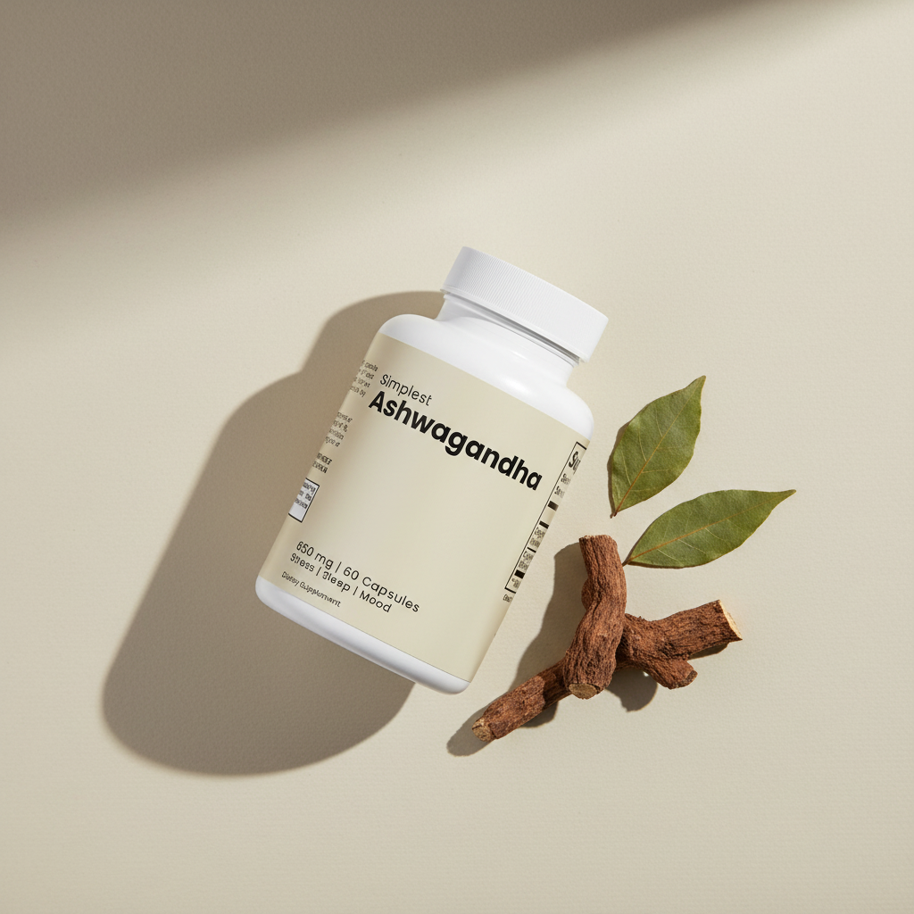 Ashwagandha Flat Lay