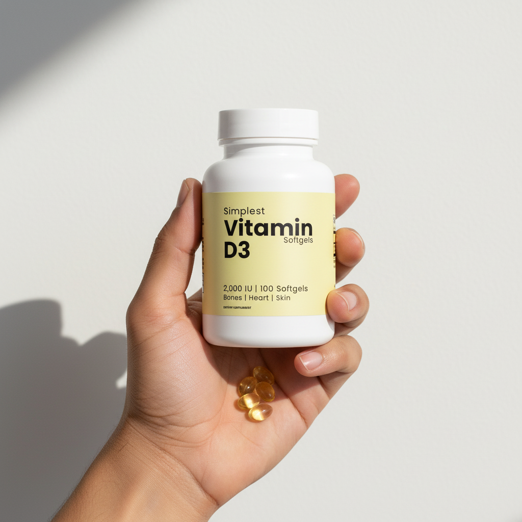 Vitamin D3 In-Hand Lifestyle