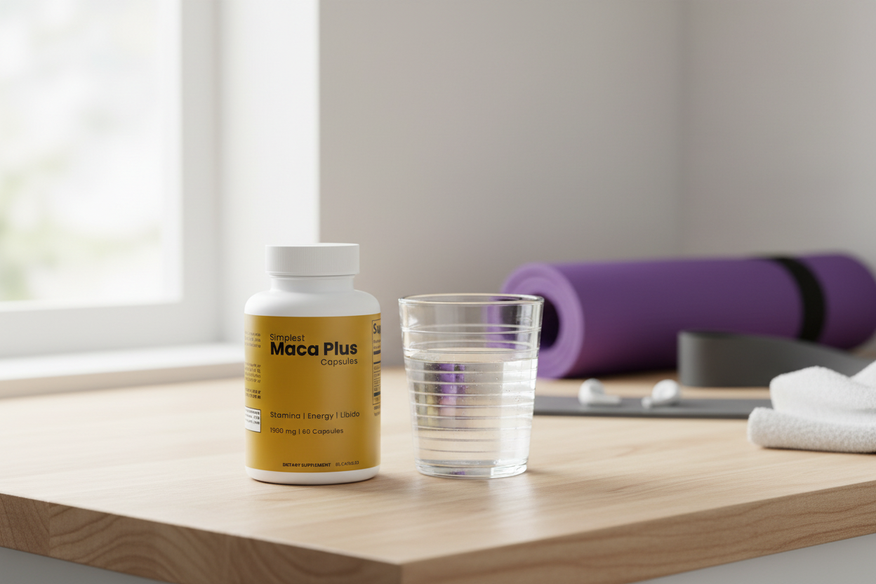 Maca Plus Desk Lifestyle